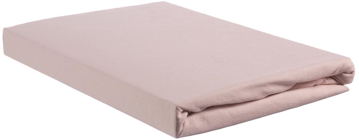 Beddinghouse - Jersey - Split-topper - Hoeslaken - 160x220 cm - Zacht roze
