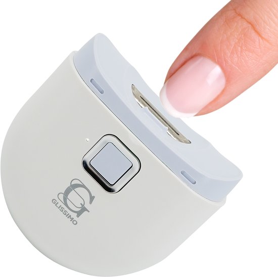Pince à ongles électrique professionnel - Coupe-ongles automatique pour Adultes et bébés - Ciseaux à doigts et orteils - Coupe-pédicure pour Ongles épais - Couleur : Wit