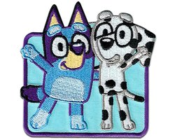 Bluey - Bluey & Chloe - Patch - Strijkapplicatie
