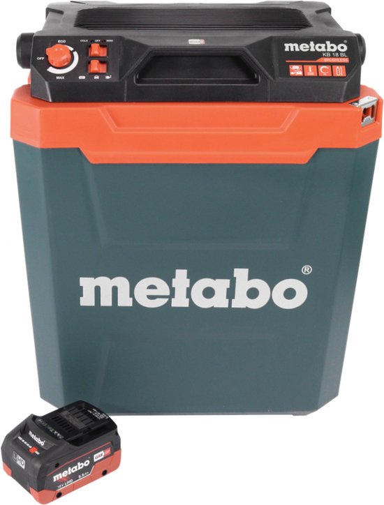 Metabo KB 18 BL accukoeler 18 V met warmhoudfunctie 28 l borstelloos + 1x accu 5,5 Ah - zonder lader van Metabo — afbeelding 2