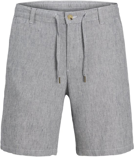 JACK&JONES PANTS STUDIO - JPSTACE MYKONOS LINEN BLEND SHORTS REG Heren Chino korte broek