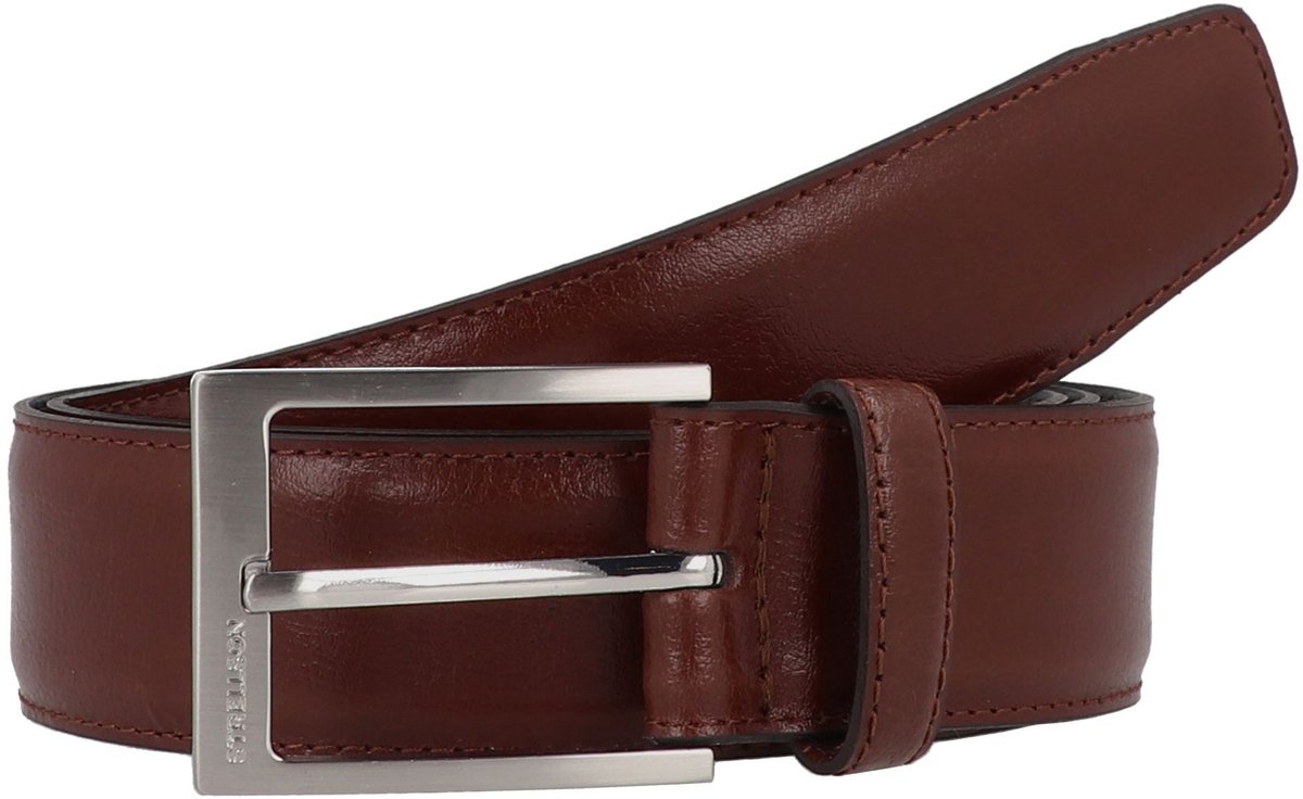 Strellson Riem Leder - Jongens - 105 cm - cognac