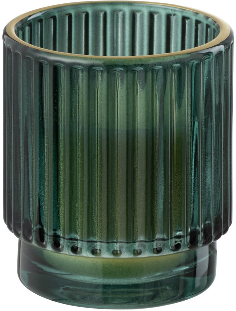 J-Line geurkaars Cedar Breeze - was - groen - small - 19U
