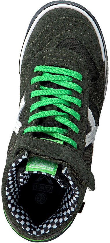 Munich Jongens Sneakers 1574050 - Groen - Maat 41 | bol.com