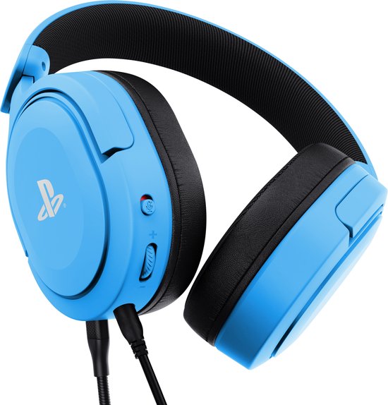 Trust GXT 498B Forta - Gaming Headset - Bedraad - Official Licensed voor PS5 - 50mm drivers - Over-ear - Blauw