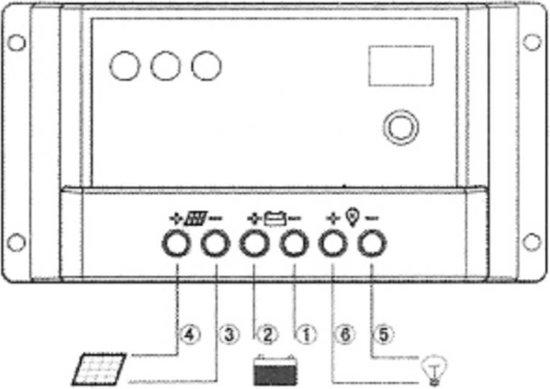 Victron BlueSolar PWM-Light 12/24V-10A van Victron — afbeelding 3