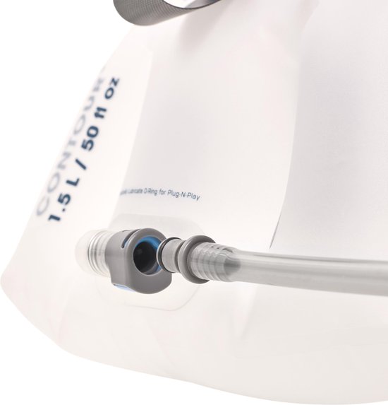 Hydrapak Contour 1.5L Lumbar drinkwaterzak - Clear van Hydrapak — afbeelding 4
