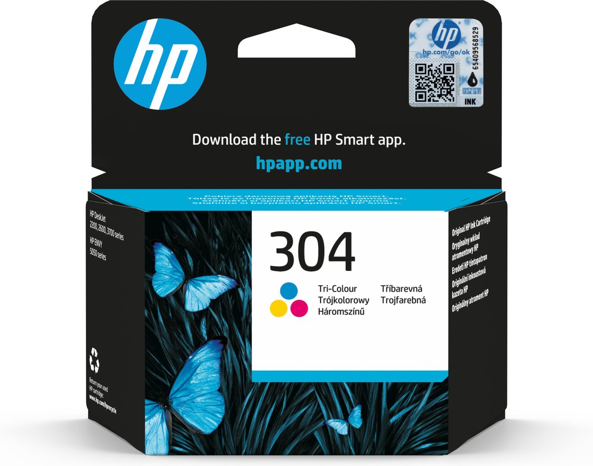HP 304 - Inktcartridge - Drie kleuren