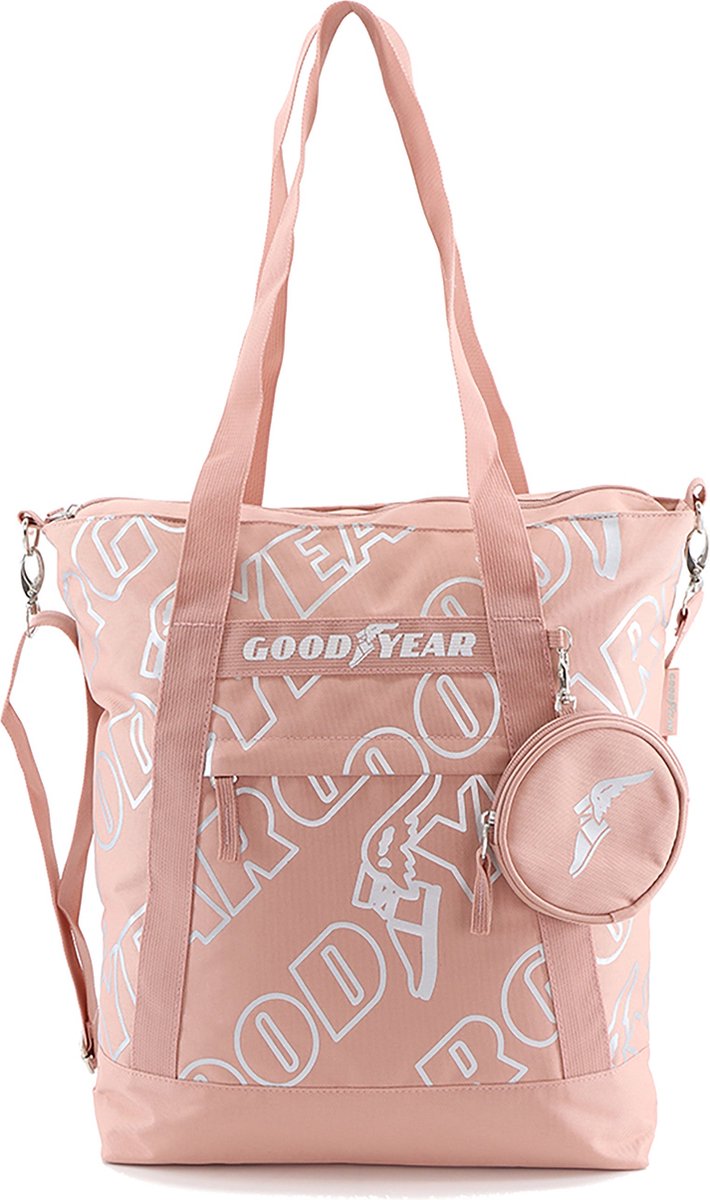 Goodyear Shopper / Schoudertas - RPET - Roze - Roze