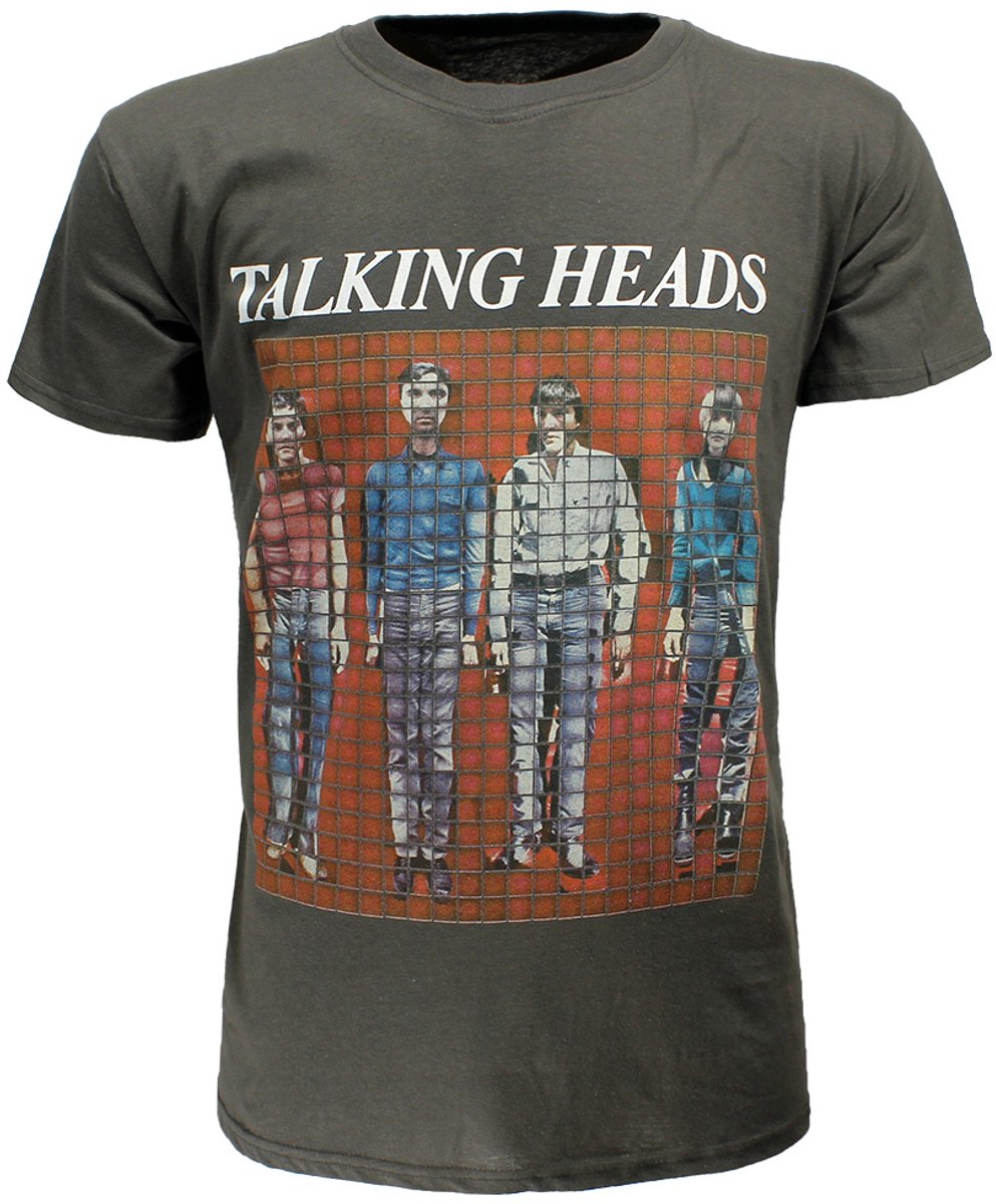 Talking Heads Pixel Portrait T-Shirt - Officiële Merchandise - XL