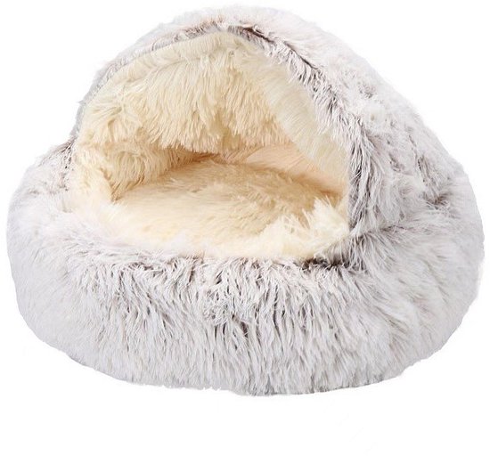 Cozy cave - Cozycave - Hondenmand - Cozy Pet Bed - Hondencave - Cave - Cosy Cave - Hond - Katten Cave - Kattenmand - Charmpaws Mand - Kat - Charm Paws - 50CM
