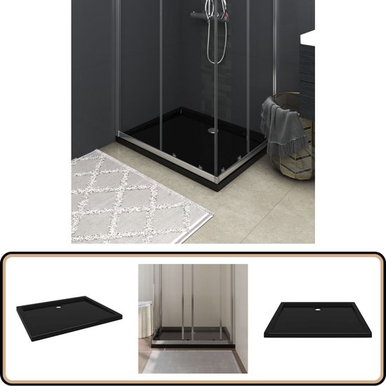5-hoek douchecabine 8mm 100x100x200cm met Nano coating