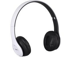 Headset Multifunctionele opvouwbare draadloze sporthoofdtelefoon met HiFi-stereogeluidstechnologie en ergonomisch ontwerp voor thuiskantoor Reizen (wit)