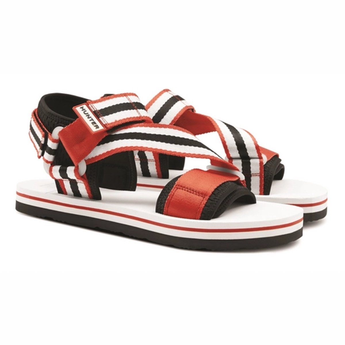 Sandaal Hunter Men Original Beach Sandal -Schoenmaat 42 Rood