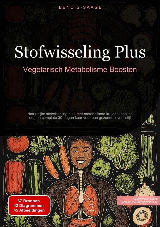 Stofwisseling Plus: Vegetarisch Metabolisme Boosten - cover