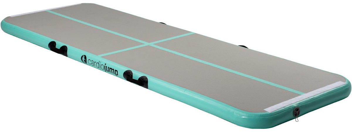 cardiojump Airtrack Mat met Luchtpomp 500 x 100 x 10 cm