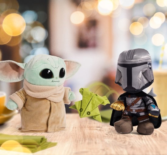 Mattel Star Wars The Child pluchen speelgoed (27,94 cm), kleine, zachte