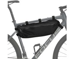 BBB Cycling Frametas Racefiets & Gravelbike 5 Liter - Waterbestendige Bikepacking Fietstas - Verstelbaar - Bikepacking Tassen - Middle Mate Large BSB-142