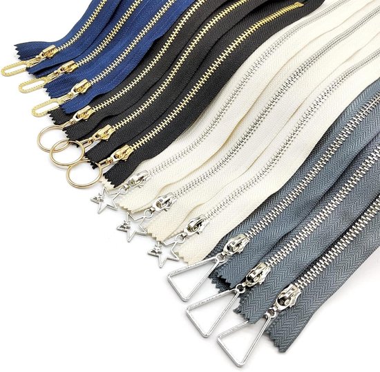 Stofsluiting 50 stuks kleurkoord rits trek kleding tas tactische rugzak