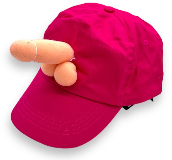 Grappige Roze Penis Feest pet – Vrijgezellenfeest Cap – Hilarische Verkleed Accessoire voor Carnaval & Party
