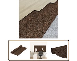 vidaXL Kurkrol - 100x200 cm - 2 mm dik - Geluidsdempend Vloerisolatie - Kurk Vloer - Akoestisch Absorberende Mat - Geluidsisolatie - Warmte-isolatie