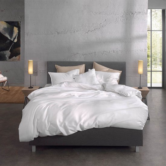 Zohome Satinado Dekbedovertrek - Lits-jumeaux - Katoensatijn - 240x200-220cm - Roze
