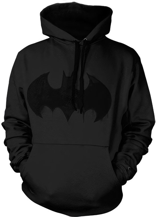 Batman Inked Logo Hoodie Black-M