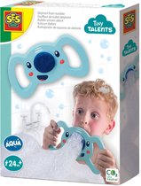SES Creative - Tiny Talents - Bubble schuim olifant badspeelgoed - maak bubbels met je badschuim, shampoo of douchegel - blijft drijven in bad - Speelgoed 2 Jaar