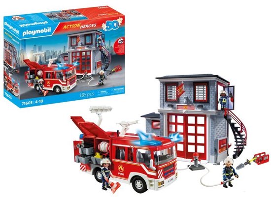 PLAYMOBIL Action Heroes 50YR Brandweer megaset