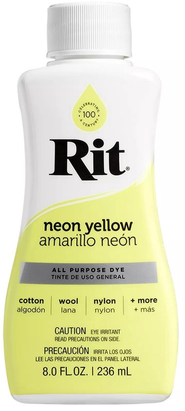 Rit Liquid Dye Neon Yellow