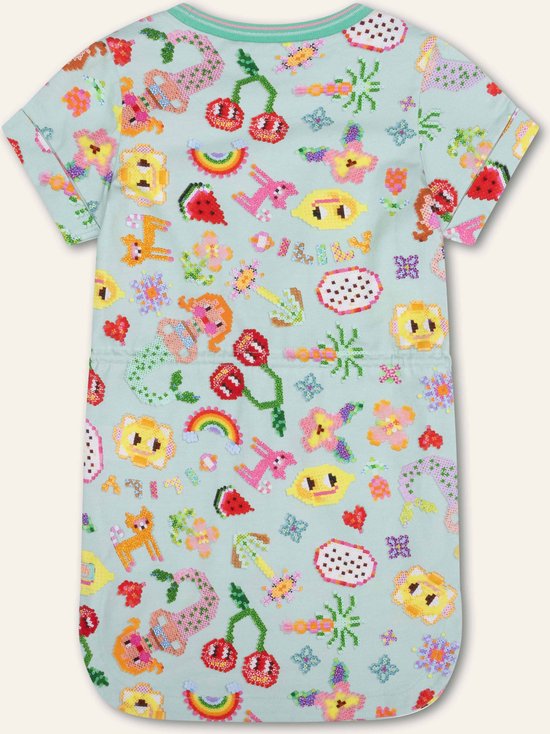 Oilily - Robe en jersey Dudu - Blauw - 140/10 ans