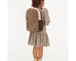 Zebra Teddy Denise Rugzak - Kinderrugzak - School - Vakken - Praktisch - Donkerbruin