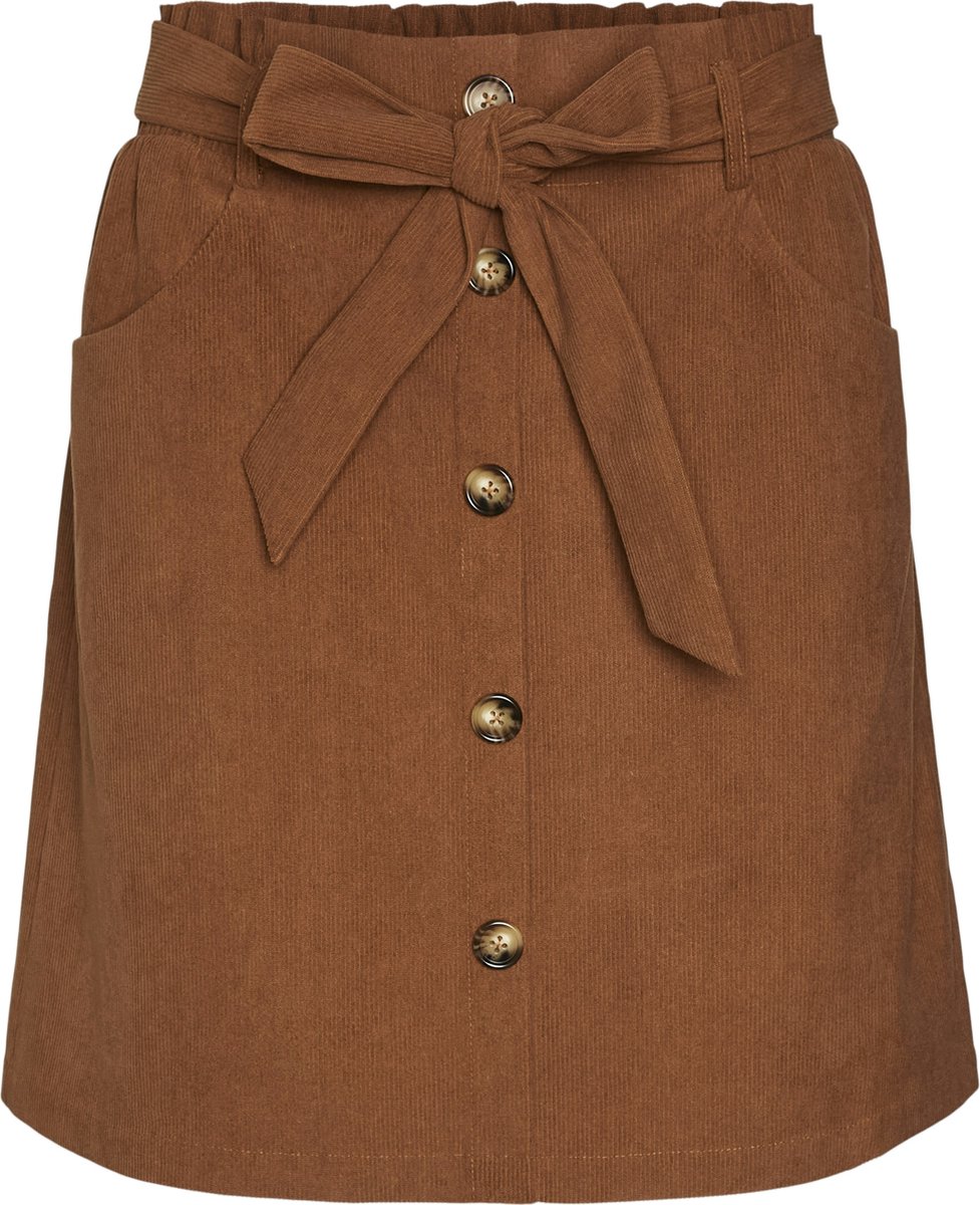 VERO MODA - VMVILJA CORD HW SHORT SKIRT EXC - Dames - Rokken