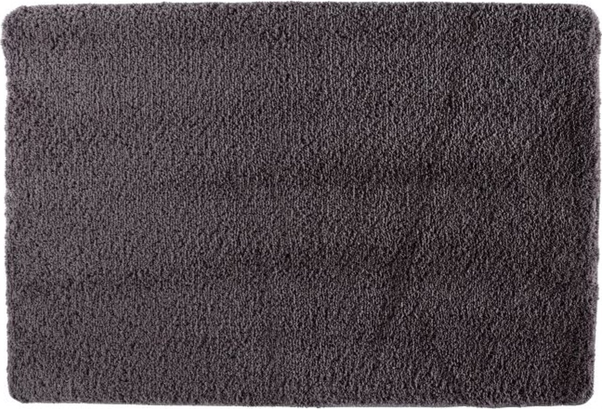 Tiseco - Badmat MAURO - antislip - 60x90 cm, grijs