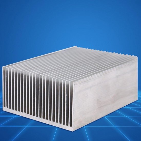 Großer Alu-Kühlkörper 130x69x36 Mm – 27 Lamellen Für PC, GPU, LED & Elektronik