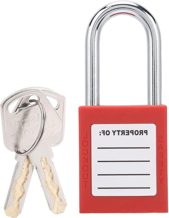 Set Lucchetti Lockout Tagout - 10 Pezzi, 38mm, Per Sicurezza Elettrica In Fabbrica - Foto 13