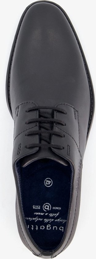 Chaussures à lacets homme en cuir Bugatti - Zwart - Taille 40