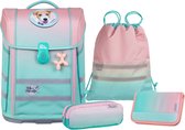 McNeill Schooltas Ergo Perfecto Schoolbag Set 5-delig Gradient Strawberry Mintgroen