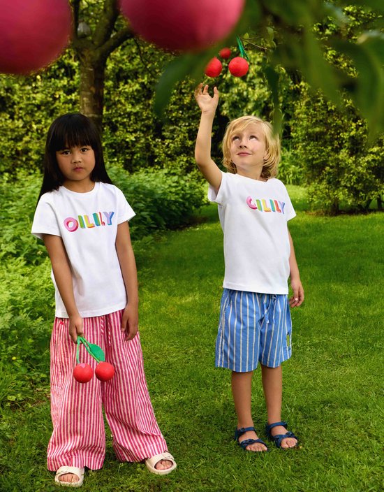 Oilily - T-shirt Tak s.s.l. - Wit - 98/3T