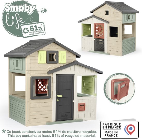Smoby - Smoby Life - Friends House Evo - Speelhuis - Vanaf 3 jaar.