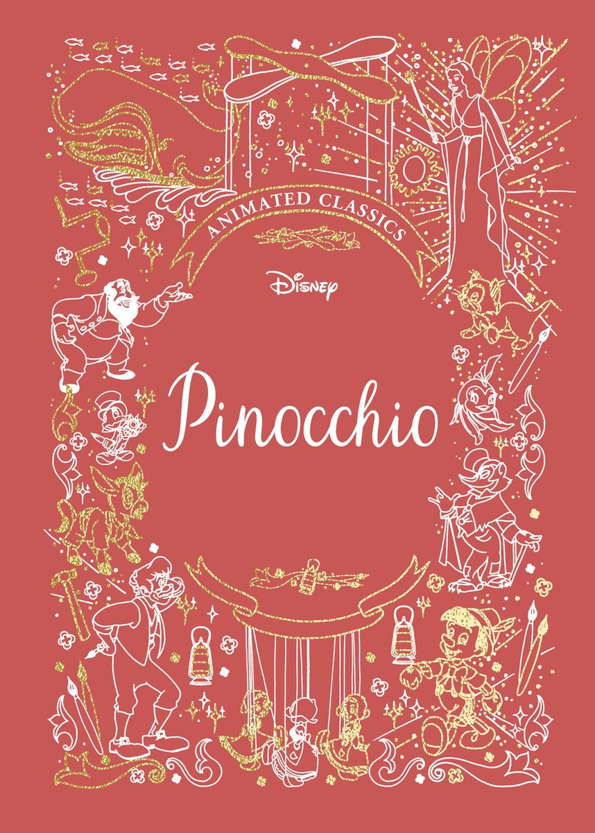 Omslag van Pinocchio (Disney Animated Classics)