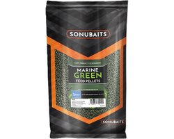 Sonubaits Feed Pellets Marine Green 900gr 4mm
