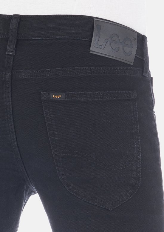 Lee Heren Jeans Broeken Luke Slim Tapered tapered Fit Zwart Volwassenen Denim Jeansbroek