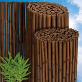 Sol Royal B23 – Premium Bamboe Tuinscherm 200x250cm Donkerbruin – Geharde Bamboestokken Ø 2-3cm – Weerbestendige Balkonscherm