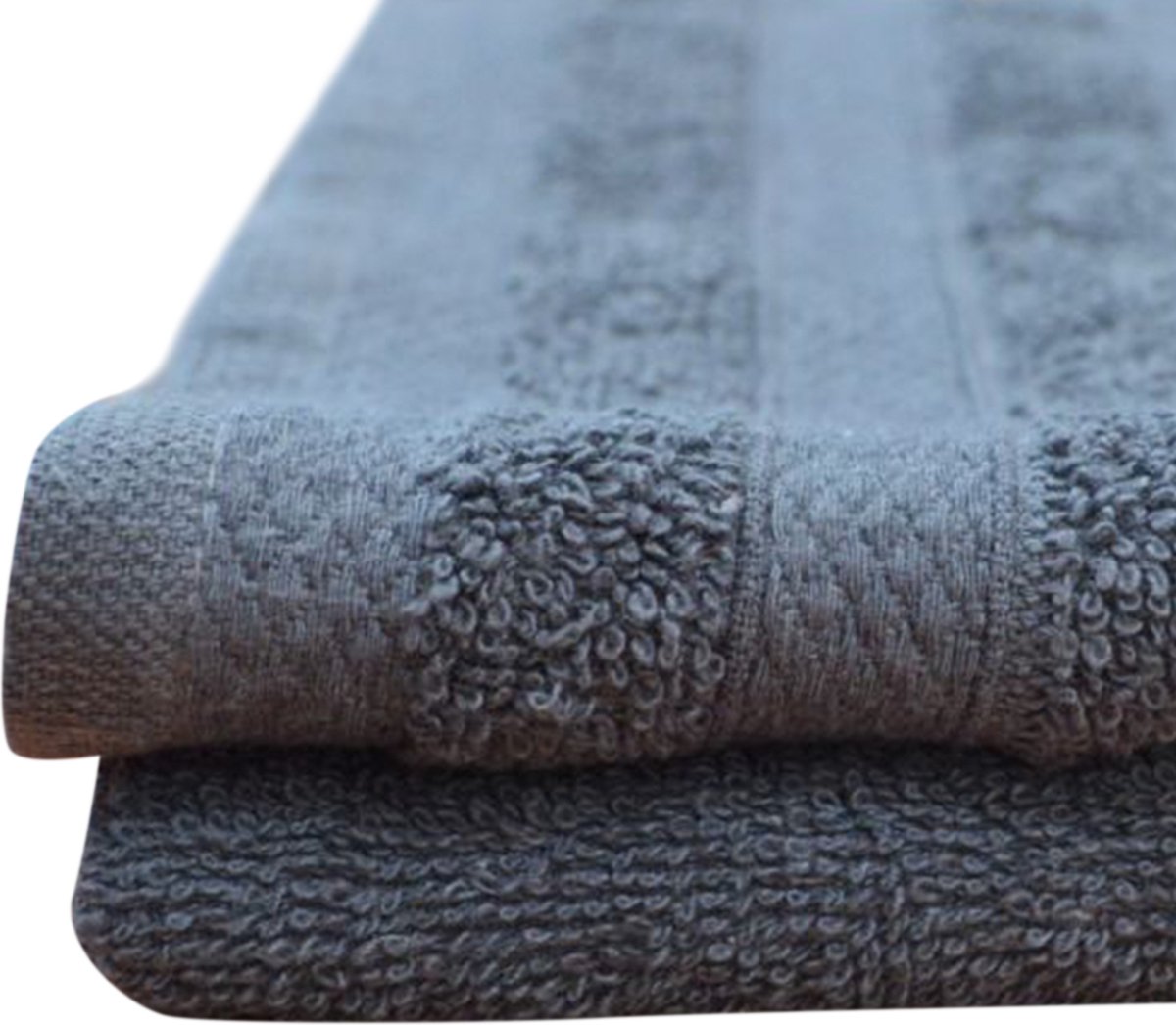 Zydante Wellness Terry Handdoek – 70% Katoen – 380 GSM – Zachte Handdoek – Sauna, Sport & Thuis - Antraciet (2)