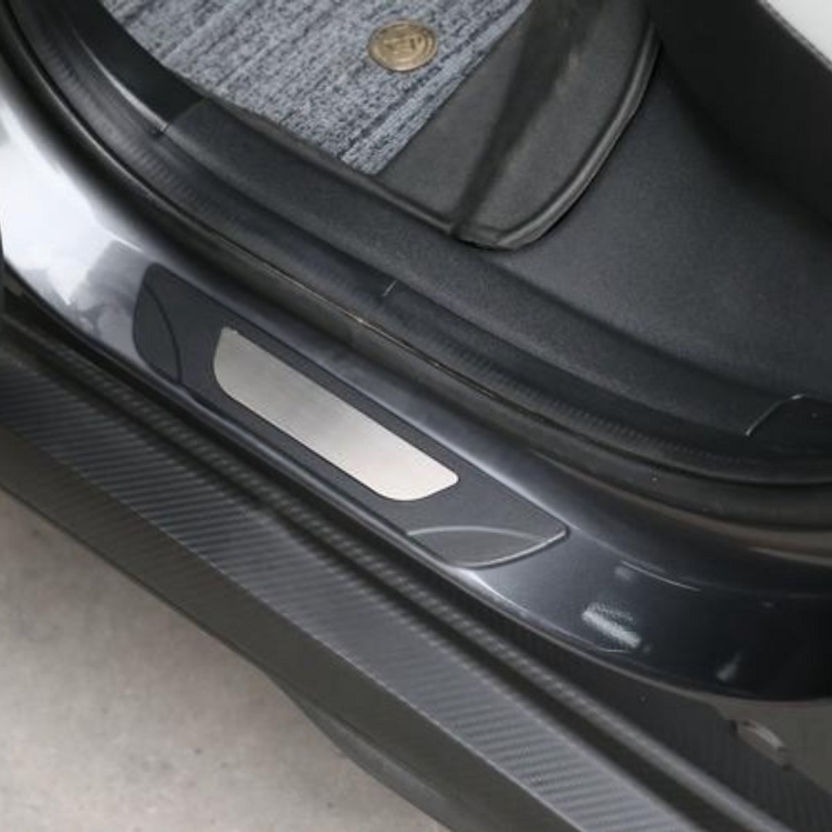 TOOSIS Seuil De Porte De Voiture Protecteur, Pour Land Rover Range