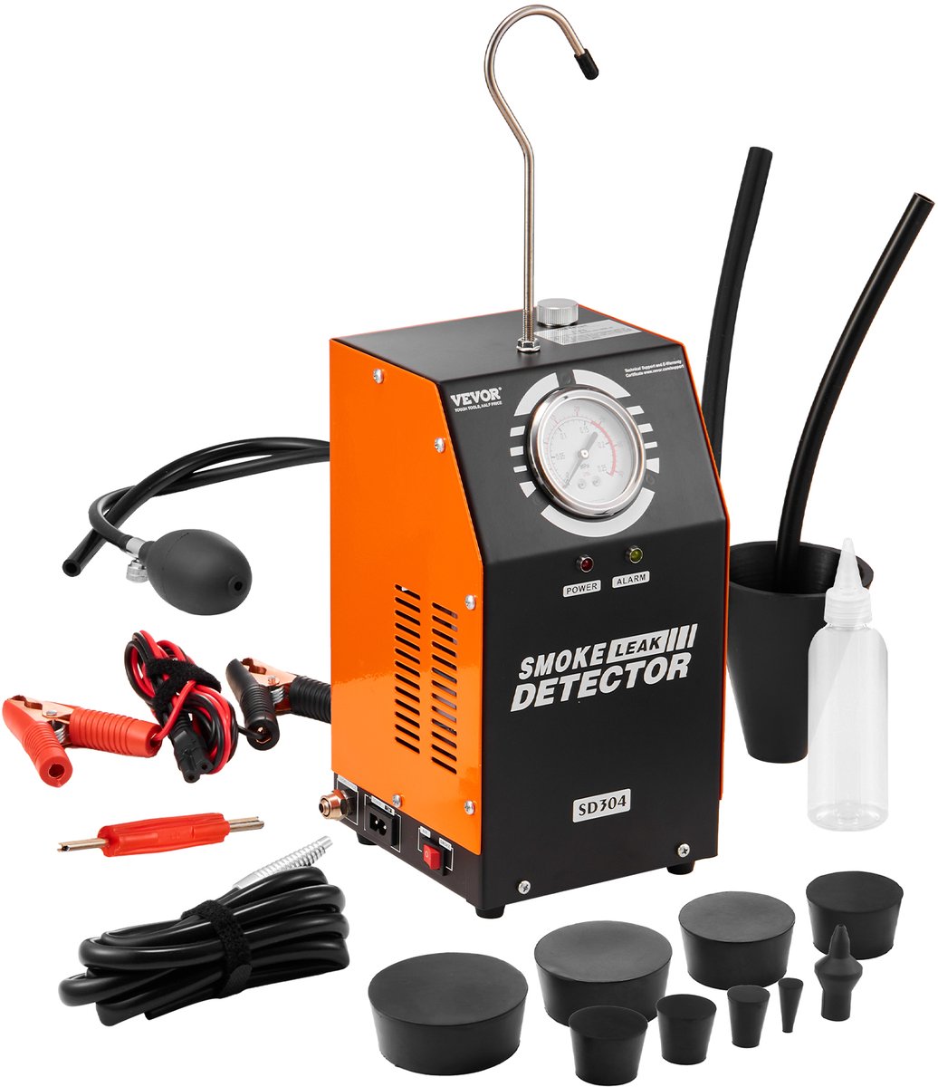 VEVOR Mistmachine Lekdetector EVAP Lektester Ingebouwde luchtpomp 8L/min 12V