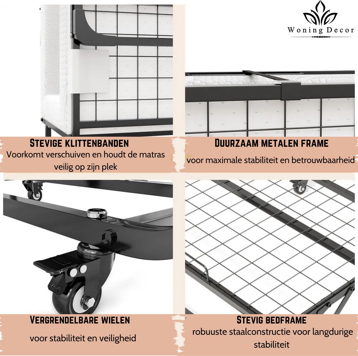Woning Woning Decor Opklapbed - afbeelding 4