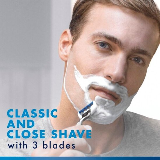 Gillette Mach3 Turbo Scheermesjes 5 Stuks