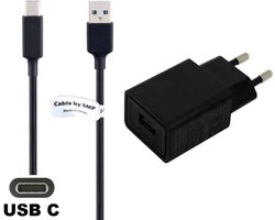 OneOne 2A lader + 2,5m sterke USB C kabel. TUV / GS 100% veilig. Oplader adapter past op Universeel WOO AUDIO, xDuoo, FiiO, Beeline, Logitech, Interphone, myPhone, HP, MaxCom, Argon Audio, Shanling, iBasso, iFi Audio